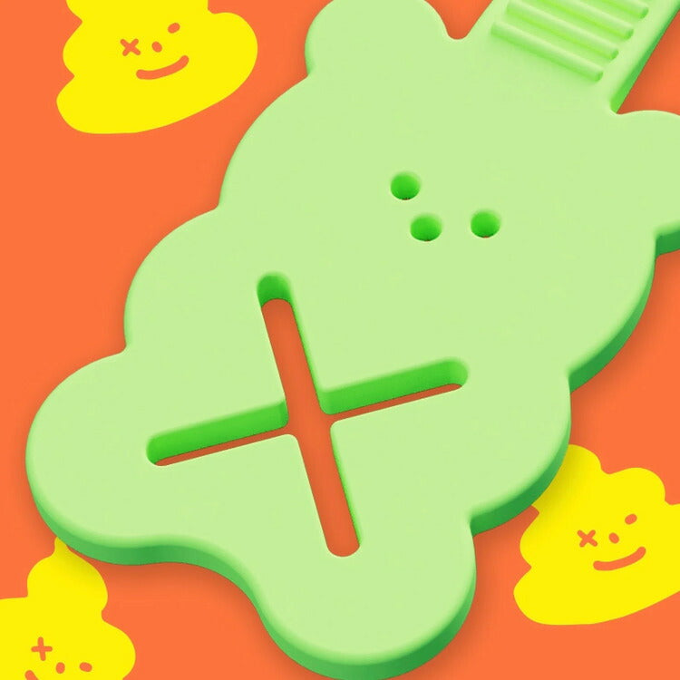 BITE ME バイトミー ジェリーベアー ウープスクリップ うんち袋ホルダー (イエロー) (01580)