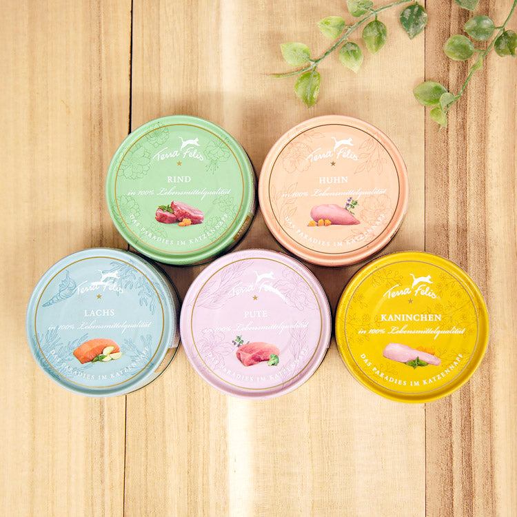 テラフェリス モノプロテイン アソートセット 猫用 80g×5缶