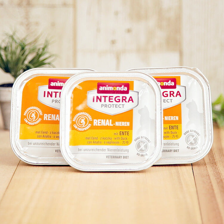 アニモンダ インテグラ プロテクト ニーレン 腎臓ケア カモ 猫用 100g×3個(86616)
