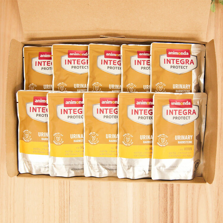 アニモンダ インテグラ プロテクト パウチ pHケア ストルバイト結石 鶏 猫用 85g×10個+おまけ1個 【送料無料】(86630)