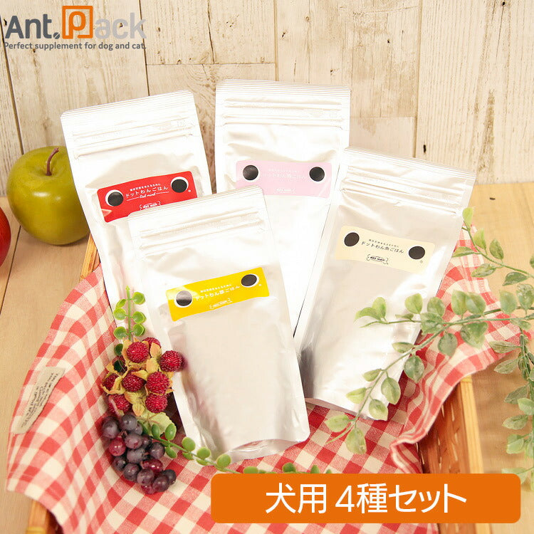 ドットわん ごはん ミニ 4種セット 【送料無料】
