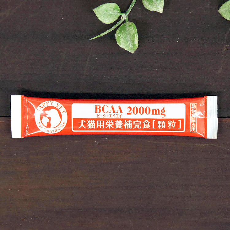 BCAA(ビーシーエイエイ) 分岐鎖アミノ酸補給 顆粒 犬猫用 4g×10袋