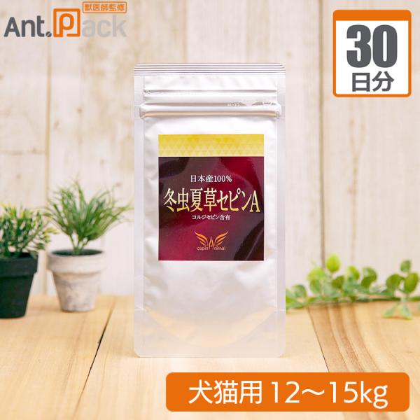 冬虫夏草 セピンA 犬猫用 体重12kg～15kg 1日0.5g30日分