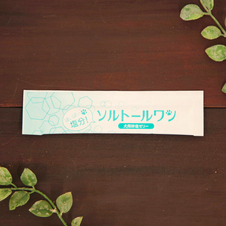 全薬 排塩ゼリー ソルトールワン チキン味 犬用 10g×10本（37011）