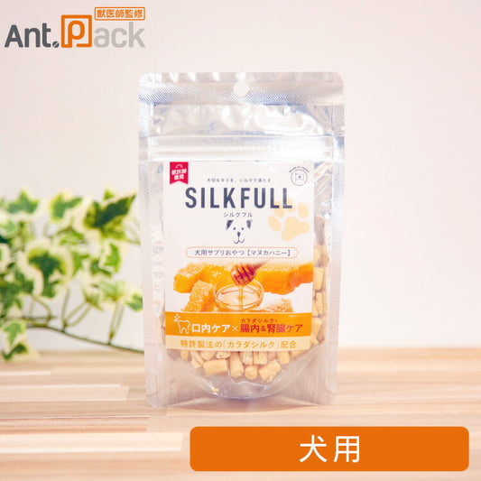 SILKFULL（シルクフル）サプリおやつ 口内ケア マヌカハニー 犬用 30g （10345）