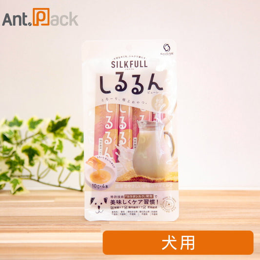 SILKFULL（シルクフル） しるるんピューレ ヤギミルク 犬用 10g×4本入り（10444）