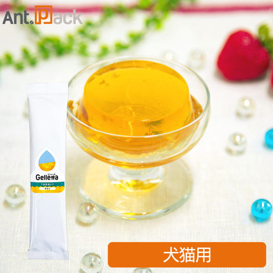 「食べるお水」ジュレッタPlus+ 下部尿路ケア チキン 犬猫用 1包(4食分)