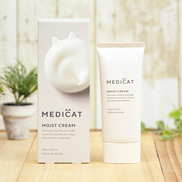 MEDICAT メディキャット モイストクリーム 猫用 60g ［ネコポス発送］4個まで（28028）