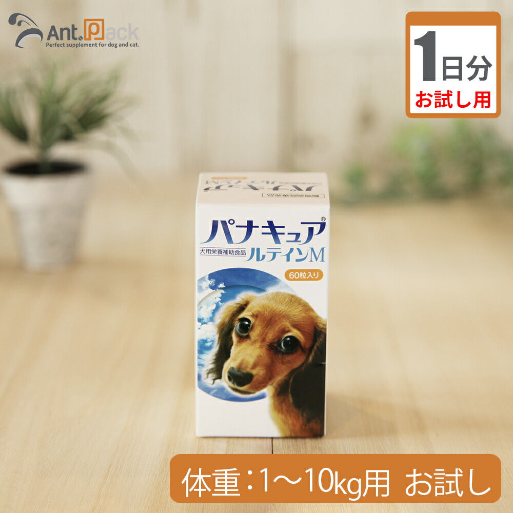 【お試し1日分】 明治製菓 パナキュアルテインM 犬用 体重1kg～10kg用 1カプセル