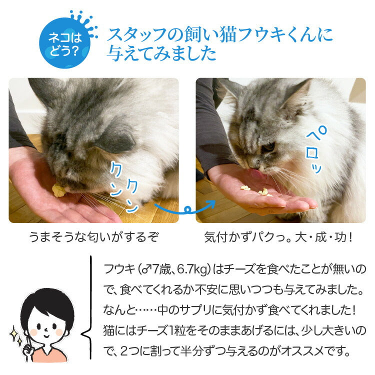 らくらく投薬チーズ 犬猫用 10個入×4袋 【送料無料】